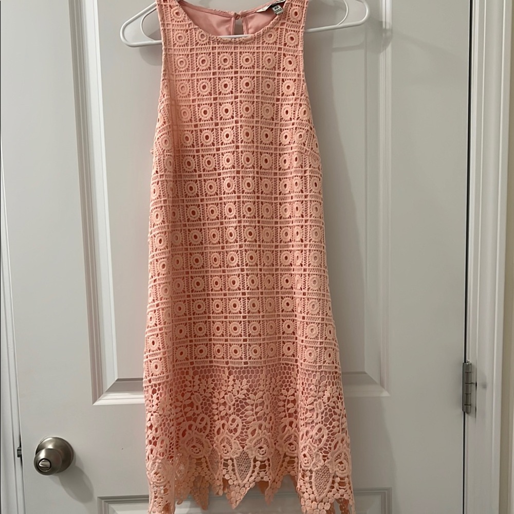 Speechless Pink Halter Sundress Mini